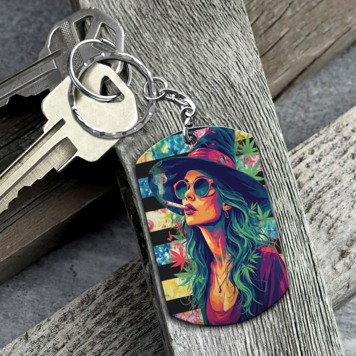 Aluminium Keychain